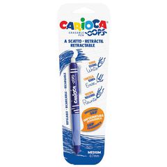 Στυλό που Σβήνει με Γόμα Καρτέλα Τζελ 0.7mm Carioca 41042/02 60-772