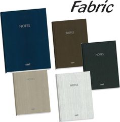 Next fabric τετράδιο δετό ριγέ 17x25εκ. 4θεμ. 256σελ. - 4 ΤΕΜ