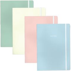 Next τετράδιο smooth pastels flexi 17x25εκ. 2θεμ. 80φ. - 10 ΤΕΜ