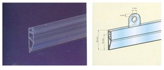 Πηχάκια από pvc 1m 5 σετ, (10 τεμάχια)