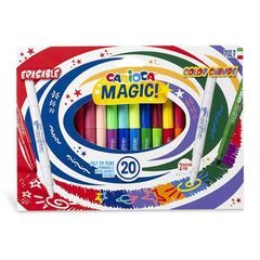 Carioca magic markers μαρκαδόροι 20 χρωμάτων - 3 ΤΕΜ