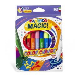 Carioca magic color change μαρκαδόροι 10 χρωμάτων - 6 ΤΕΜ