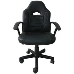 Καρέκλα gaming τροχήλατη Nexrdeco μαύρη Y96x63x64εκ.