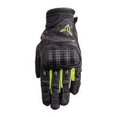 Γάντια Καλοκαιρινά Nordcode Rally Μαύρα/Fluo