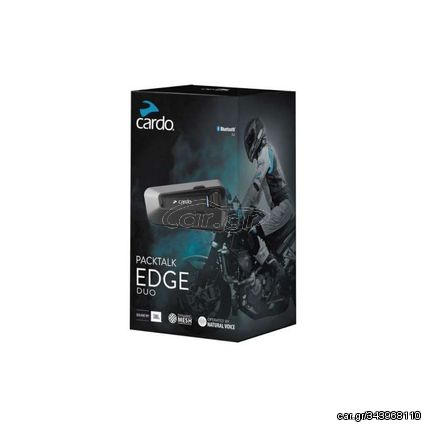 Packtalk Edge Ενδοεπικοινωνία Cardo Διπλή με JBL ηχεία