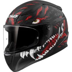 Κράνος LS2 FF353 Rapid II ECE 22.06 Kaiju Matt Black-Red-White