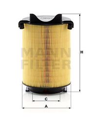 Φίλτρο αέρα MANN-FILTER C14130 Audi A3 1600cc 102ps 2003-2012 (1F0129620,3C0129620)