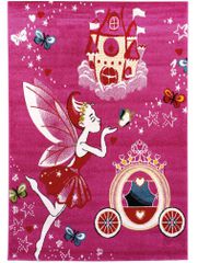 Παιδικό Χαλί 968 ROSE Ροζ 133 x 190 εκ. MADI