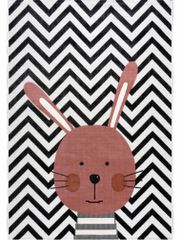 Παιδικό Χαλί RABBIT Ροζ 130 x 190 εκ. MADI