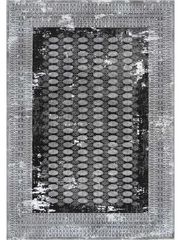 Χαλί OVO Γκρι Σετ Κρεβατοκάμαρας (66 x 140 (2) + 66 x 230 εκ.) MADI