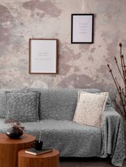 Ριχτάρι RUBBLE GREY Γκρι Ριχτάρι πολύθρονας: 170 x 180 εκ. MADI