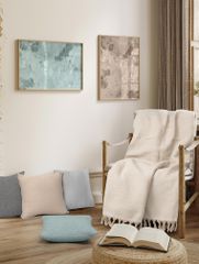 Ριχτάρι VORM BEIGE Μπεζ Ριχτάρι πολύθρονας: 180 x 190 εκ. MADI