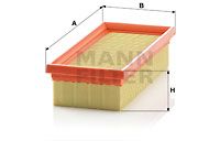 Φίλτρο αέρα MANN-FILTER C2039 Volkswagen Golf II 1800cc Syncro 84ps 1987-1988 (055129620A,1444N1,5003239,5012634,5016988)