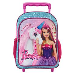 Τσάντα Τρόλευ Δημοτικού Barbie 43x31x18cm Barbie 50-3105