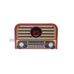 Επαναφορτιζόμενο ραδιόφωνο Retro - M2032BT - 020327