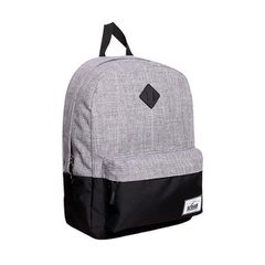KALGAV τσάντα πλάτης Black gray melange Υ41,5x13x31εκ.