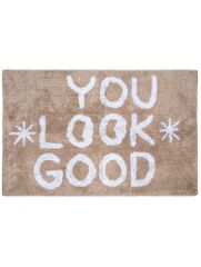 Πατάκι μπάνιου YOU LOOK GOOD Καφέ Πατάκι μπάνιου: 60 x 90 εκ. MADI