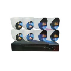 Καταγραφικό δικτύου με 8 κάμερες - CCTV Security Recording System - POE - 080067