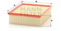 Φίλτρο αέρα MANN-FILTER C271921 Audi A4 8E2 2000cc FSI 150ps 2002-2004 (06C133843)
