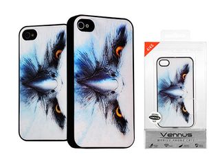 APPLE iPhone 4/4S - ΘΗΚΗ ΠΙΣΩ ΠΛΑΤΗ 3D ΜΕ ΣΧΕΔΙΟ ΑΕΤΟ - HARD CASE EAGLE