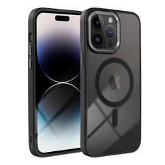 APPLE iPhone 14 Pro Max - ΘΗΚΗ ΣΙΛΙΚΟΝΗΣ Mag Cover ΜΑΥΡΗ