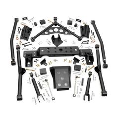 ΚΙΤ ΑΝΥΨΩΣΗΣ Upgrade kit long arm Rough Country Lift 4" ΓΙΑ Grand Cherokee WJ/WG 99-04  ***ΛΑΔΑΣ ΑΜΟΡΤΙΣΕΡ*** 