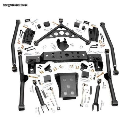 ΚΙΤ ΑΝΥΨΩΣΗΣ Upgrade kit long arm Rough Country Lift 4" ΓΙΑ Grand Cherokee WJ/WG 99-04  ***ΛΑΔΑΣ ΑΜΟΡΤΙΣΕΡ*** 