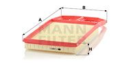 Φίλτρο αέρα MANN-FILTER C42871 Volkswagen Golf IV StatIon Wagon 1400cc 16Valves 75ps 1999-2006 (6K0129620C)
