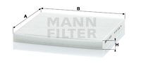 Φίλτρο, αέρας εσωτερικού χώρου MANN-FILTER CU2035 Toyota Avensis 2000cc D-4D 116ps 2003-2008 (87139YZZ07,8856802030,8856802030PP)