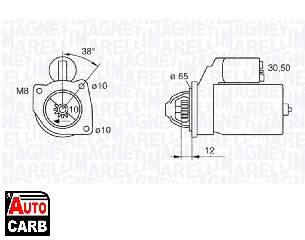 Μίζα MAGNETI MARELLI 063280060010 για LANCIA MUSA 2004-2012, LANCIA YPSILON 2003-2011