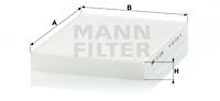 Φίλτρο, αέρας εσωτερικού χώρου MANN-FILTER CU2335 Fiat Doblo 1400cc 77ps 2005- (1511109080,46723245,46723331,77362394)