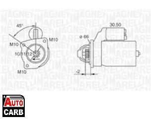 Μίζα MAGNETI MARELLI 063720007010 για CITROEN C5 2001-2005, CITROEN C8 2002-, CITROEN EVASION 1994-2002