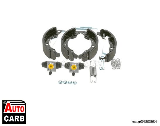 Σετ Σιαγονων Φρενων BOSCH 0204113591 για VW LUPO 1998-2005, VW POLO 1994-2017, VW VENTO 1991-1998