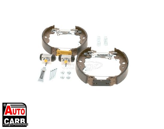 Σετ Σιαγονων Φρενων BOSCH 0204114197 για RENAULT CAPTUR 2013-, RENAULT DOKKER 2013-, RENAULT DUSTER 2017-