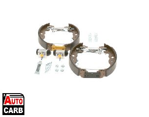 Σετ Σιαγονων Φρενων BOSCH 0204114197 για RENAULT KANGOO 2008-, RENAULT LOGAN 2007-, RENAULT ZOE 2012-