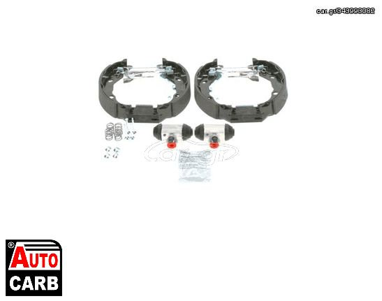 Σετ Σιαγονων Φρενων BOSCH 0204114685 για RENAULT LOGAN 2004-, RENAULT LOGAN/STEPWAY 2012-, RENAULT SANDERO/STEPWAY 2007-