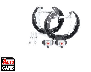 Σετ Σιαγονων Φρενων BOSCH 0204114896 για RENAULT CLIO 2012-, RENAULT DUSTER 2011-, RENAULT LOGAN 2008-