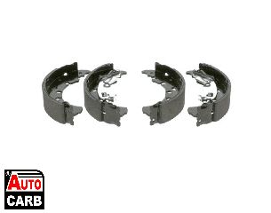 Σετ Σιαγονων Φρενων BOSCH 0986487702 για FIAT QUBO 2008-, LANCIA MUSA 2004-2012, LANCIA YPSILON 2011-