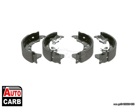 Σετ Σιαγονων Φρενων BOSCH 0986487702 για OPEL ADAM 2012-2019, OPEL CORSA 2006-2014, PEUGEOT BIPPER 2008-