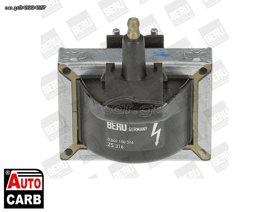 Πολλαπλασιαστής BERU 0040100316 για RENAULT SUPER 1984-1996, RENAULT TRAFIC 1980-2002, VOLVO 340-360 1975-1991