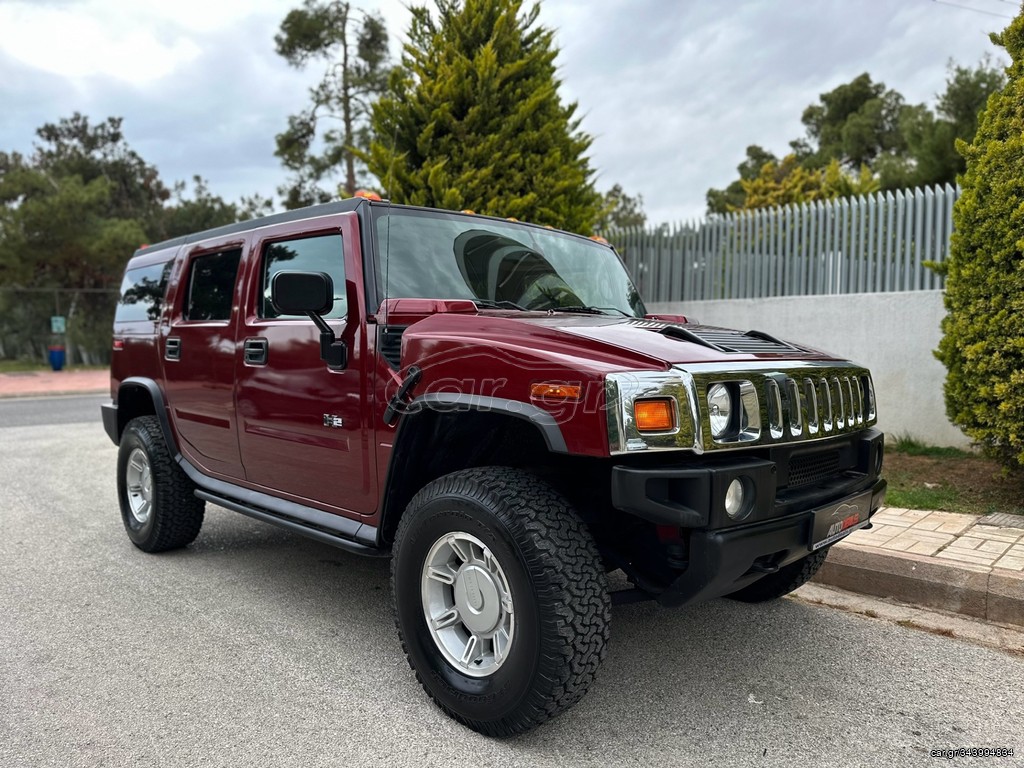 Hummer H2 2005 1ο Χέρι,ΕΛΛΗΝΙΚΟ,BOOK SERVICE,ΑΡΙΣΤΟ!!