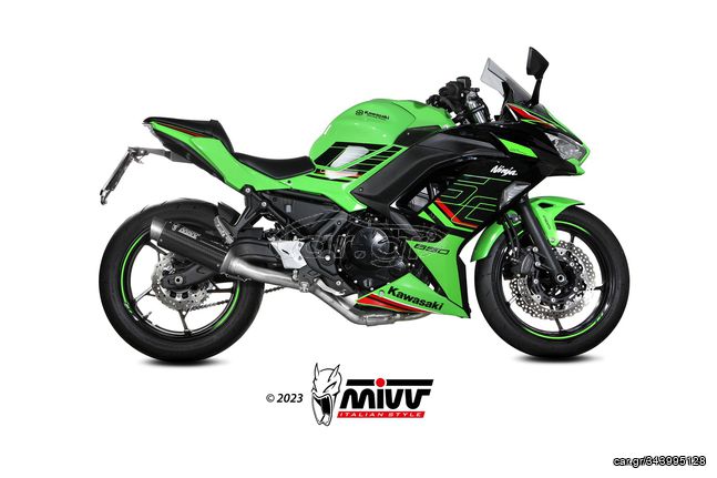 Mivv Ολόσωμη Εξάτμιση GP Pro Carbon Kawasaki Ninja 650/Z 650 2024*