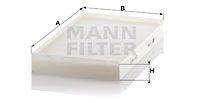 Φίλτρο, αέρας εσωτερικού χώρου MANN-FILTER CU3540 Mercedes-Benz Viano W639 2000cc CDI 136ps 2010- (6398350247,A6398350247)