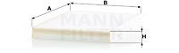 Φίλτρο, αέρας εσωτερικού χώρου MANN-FILTER CU3780 Mercedes-Benz A-Class W168 1600cc A140 82ps 2001-2004 (1688300018,A1688300018)