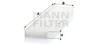 Φίλτρο, αέρας εσωτερικού χώρου MANN-FILTER CU4436 Mini Clubman R55 1400cc ONE 95PS 2009-2010 (64319127515)