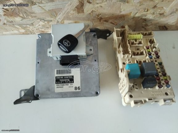 TOYOTA AVENSIS  1800 CC  ΕΓΚΕΦΑΛΟΣ ΚΙΝΗΤΗΡΑ 1ΖΖ ΜΕ ΚΩΔΙΚΟ 89661-05860