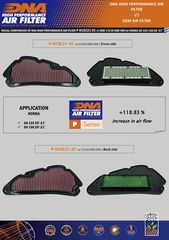 ΦΙΛΤΡΟ ΑΕΡΑ DNA AIR FILTER ΓΙΑ HONDA SH125 / SH150-thumb-3