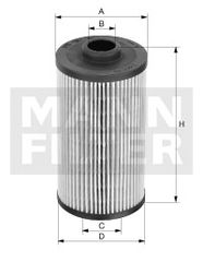 Φίλτρο λαδιού MANN-FILTER HU7116Z Mercedes-Benz CLA-Class Coupe C117 1600cc 180 122ps 2013- (15208HG00D,2701800009,2701800109,2701840025,2701840125)