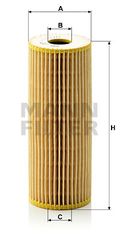 Φίλτρο λαδιού MANN-FILTER HU7271X Mercedes-Benz C-Class SW S203 2000cc C200 Kompressor 163ps 2001-2002 (00A115466,1041800109,1041800709,1041800825,1041840225)