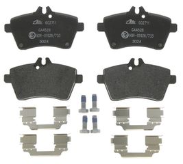 Σετ τακακιών φρένων, δίσκος φρένου  MERCEDES A (W169), B SPORTS TOURER (W245) 1.5-2.0D 09.04-06.12